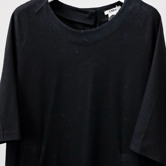 Chloé Wool Trapeze Dress - Picture 3 of 11